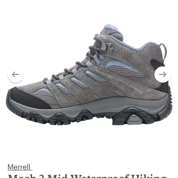 Merrel Women’s Hiking Boots - Size 8.5 - New with Box - Picture 3 of 6